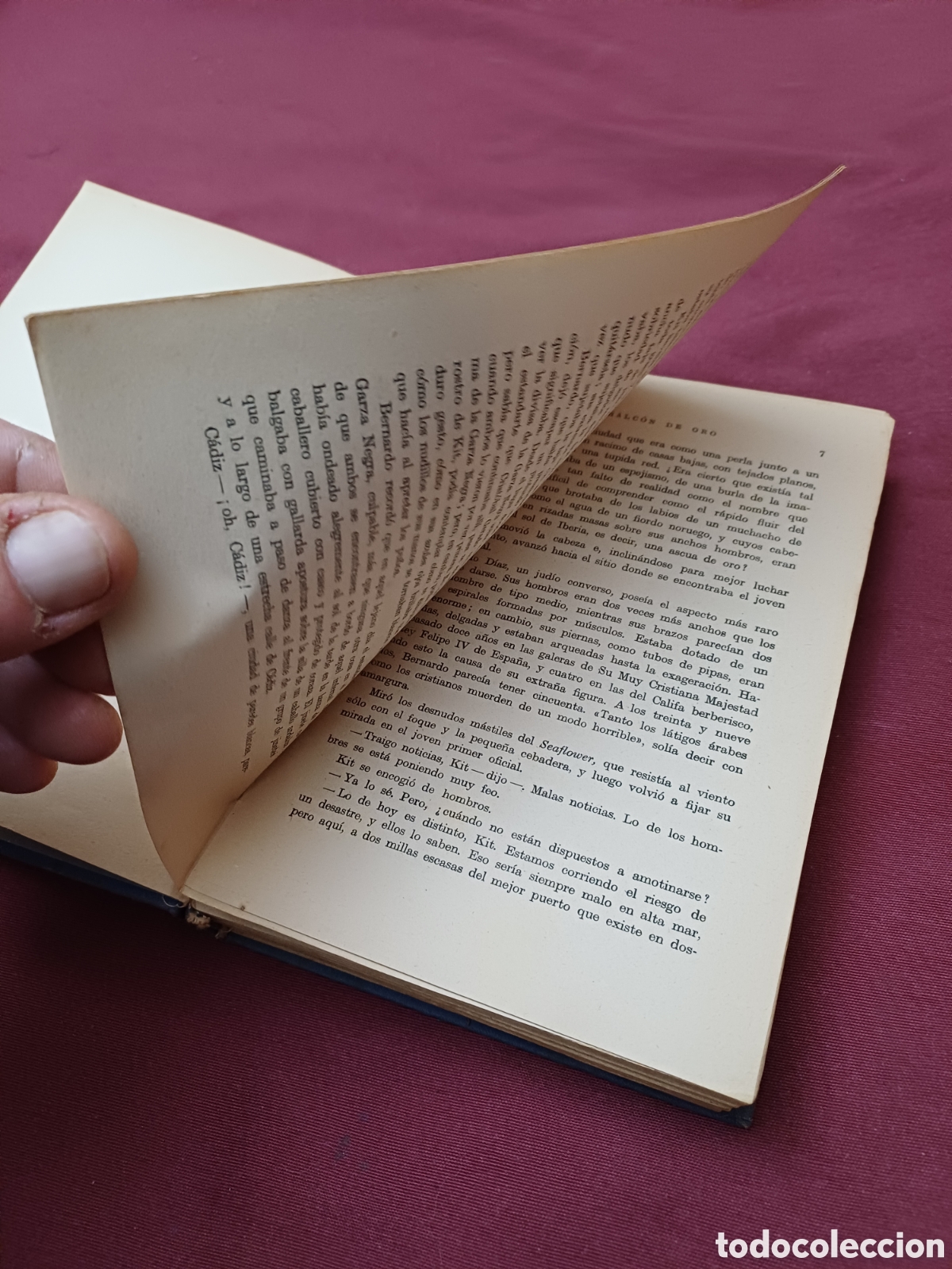 Libros: LIBRO, EL HALC&Oacute;N DE ORO, ED. PLANETA, PRIMTA EDICI&Oacute;N 1951 - Foto 5