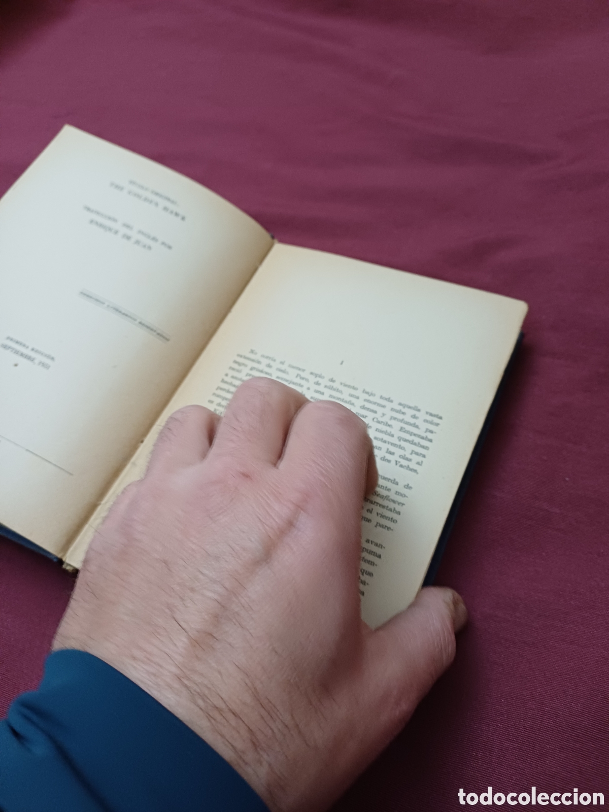 Libros: LIBRO, EL HALC&Oacute;N DE ORO, ED. PLANETA, PRIMTA EDICI&Oacute;N 1951 - Foto 7