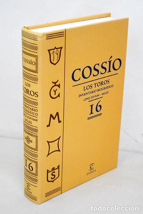 Libros: Coss&iacute;o: los toros, tomo 16.- Coss&iacute;o, Jos&eacute; Mar&iacute;a de - Foto 1