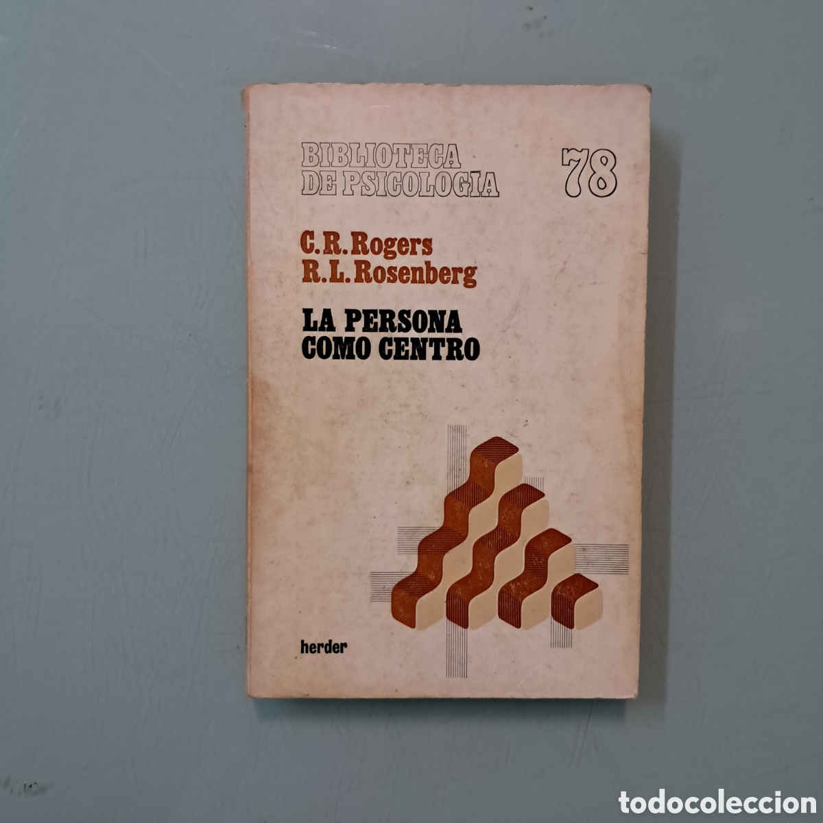Libros: Rogers,Rosenberg, La persona como centro, Herder - Foto 1