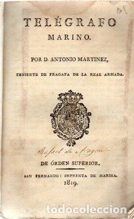 Libros: Tel&eacute;grafo marino - Mart&iacute;nez, Antonio - Foto 1