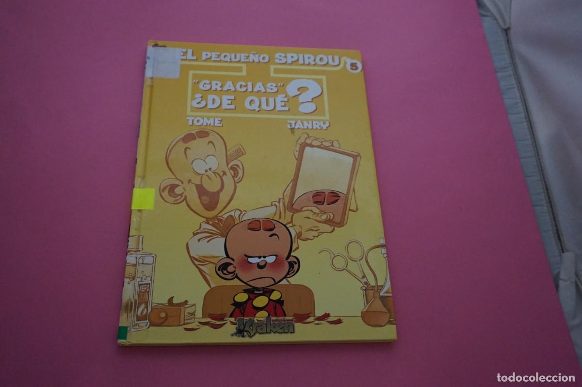 Libros: AMF-13I/ EL PEQUE&Ntilde;O SPIROU - &rdquo;GRACIAS&rdquo; &iquest;DE QUE? - TOME JANRY / EDICIONES KRAKEN