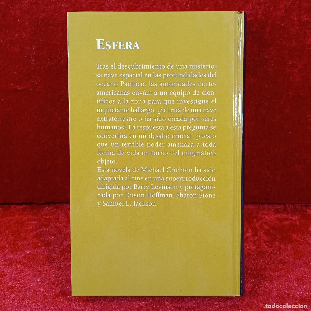 Libros: MICHAEL CRICHTON - ESFERA - GRANDES &Eacute;XITOS - 1998 / 20.013 - Foto 2