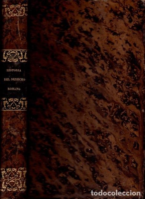 Libros: HISTORIA DEL DERECHO ROMANO. - HUGO, Gustavo. - Foto 2