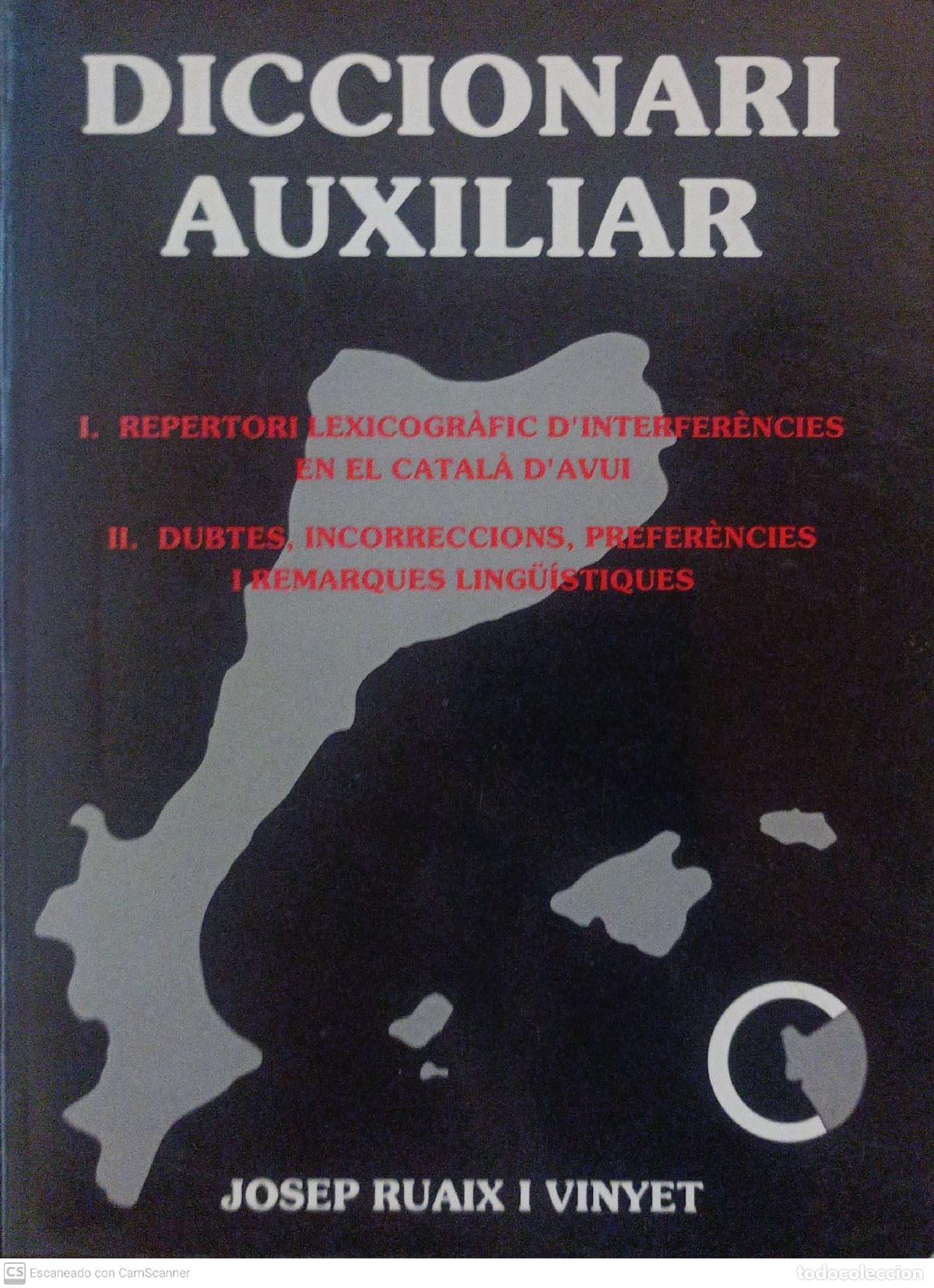 Libros: Diccionari auxiliar - Josep Ruaix i Vinyet - Foto 1
