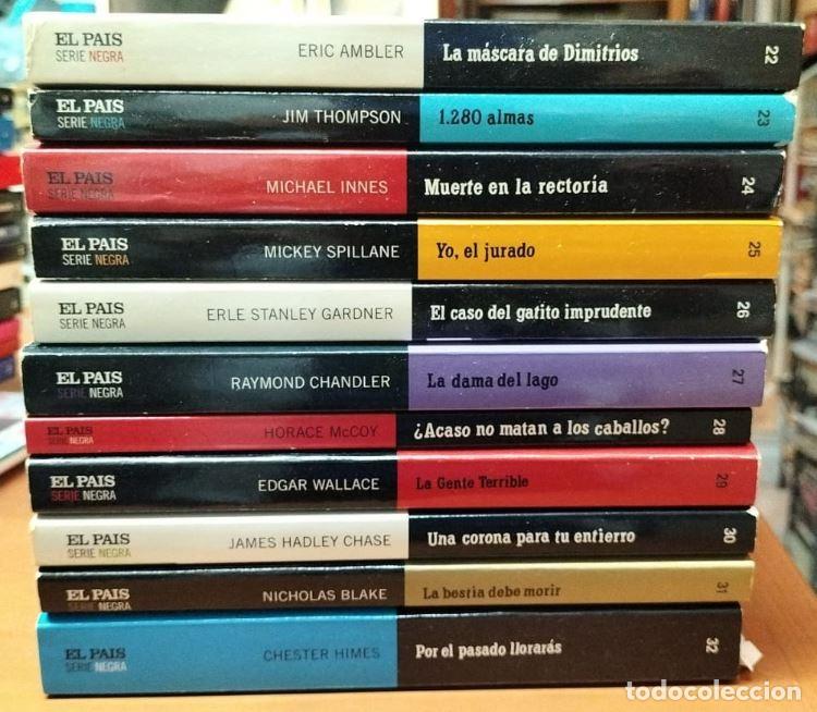 Libros: EL PAIS SERIE NEGRA - 32 TITULOS - Foto 2