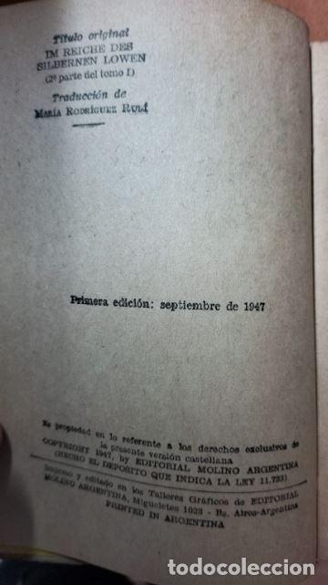 Libros: KARL MAY - MOLINO ARGENTINA - 7 TITULOS - Foto 4