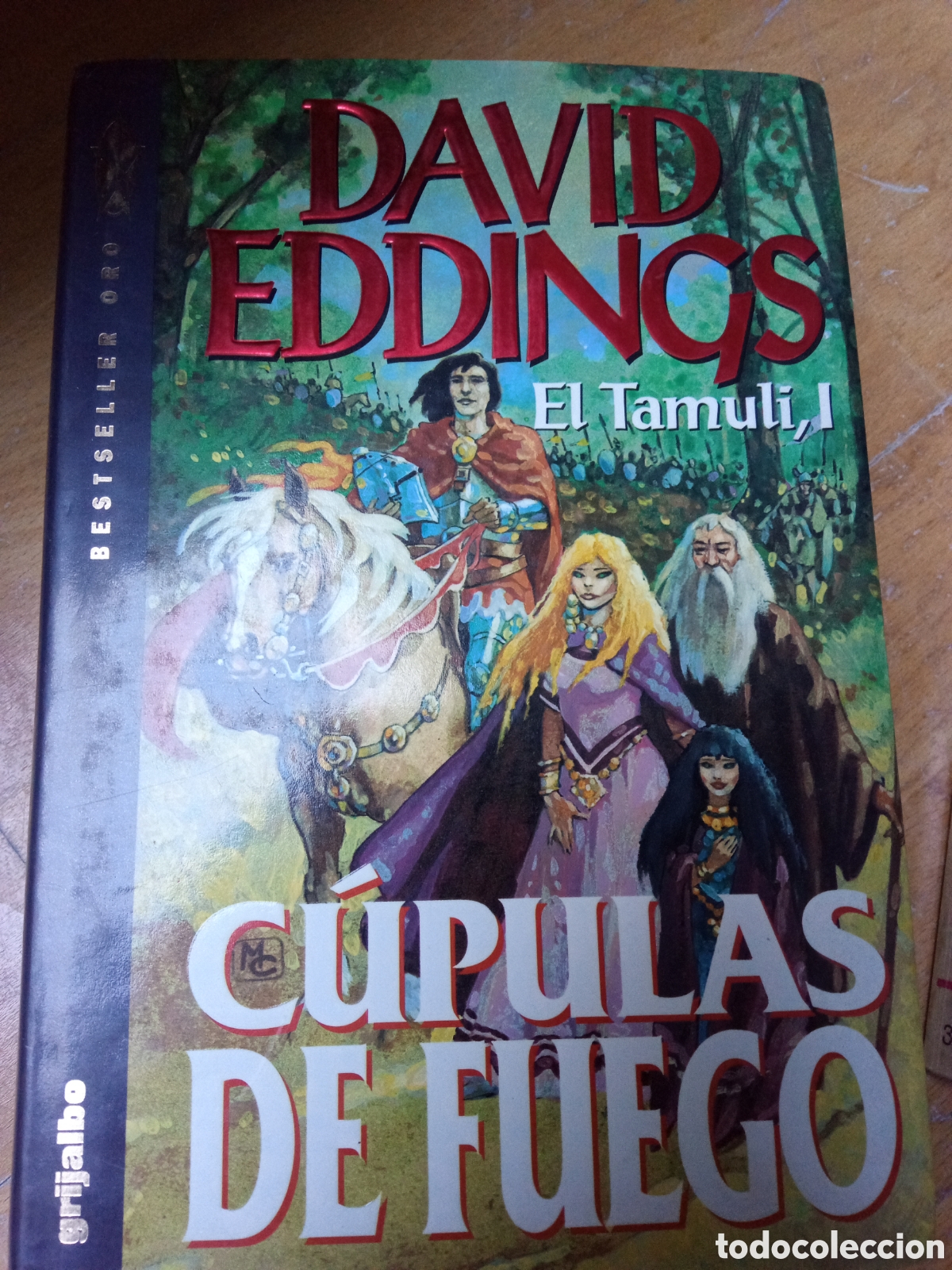 Libros: C&uacute;pulas de fuego. El tamuli 1. David Eddings - Foto 1