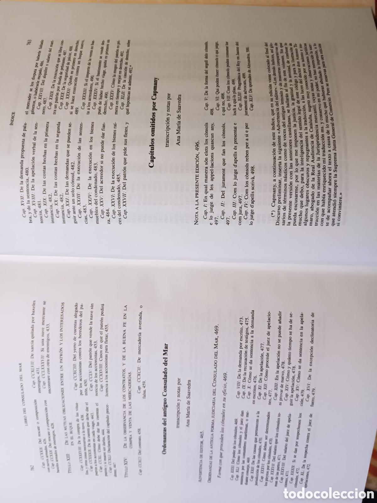 Libros: Libro del Consulado del Mar, Campmany - Foto 9