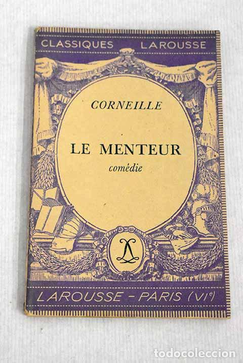 Libros: Le menteur: Corneille.- Corneille - Foto 1