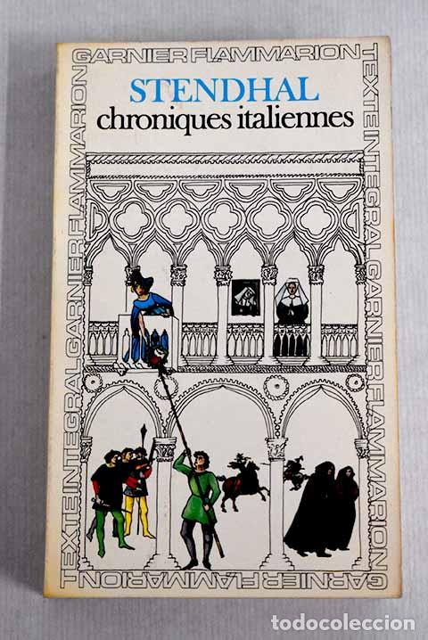 Libros: Chroniques italiennes.- Stendhal - Foto 1
