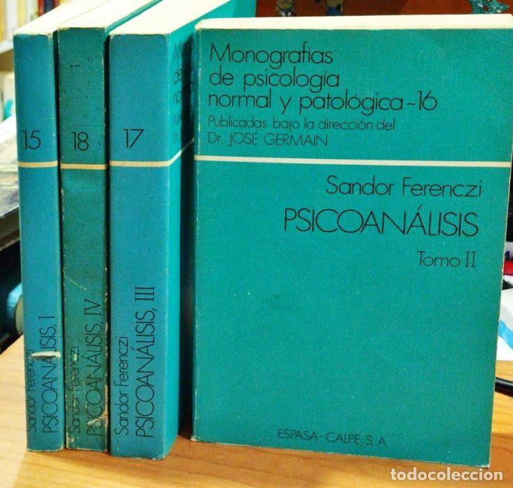 Libros: Psicoan&aacute;lisis (4 tomos) - FERENCZI, SANDOR - Foto 1