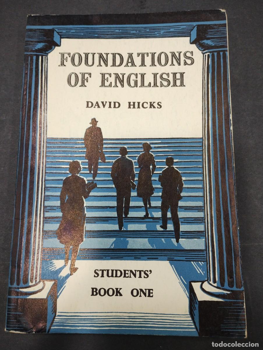 Libros: FOUNDATIONS OF ENGLISH DAVID HICKS - Foto 1