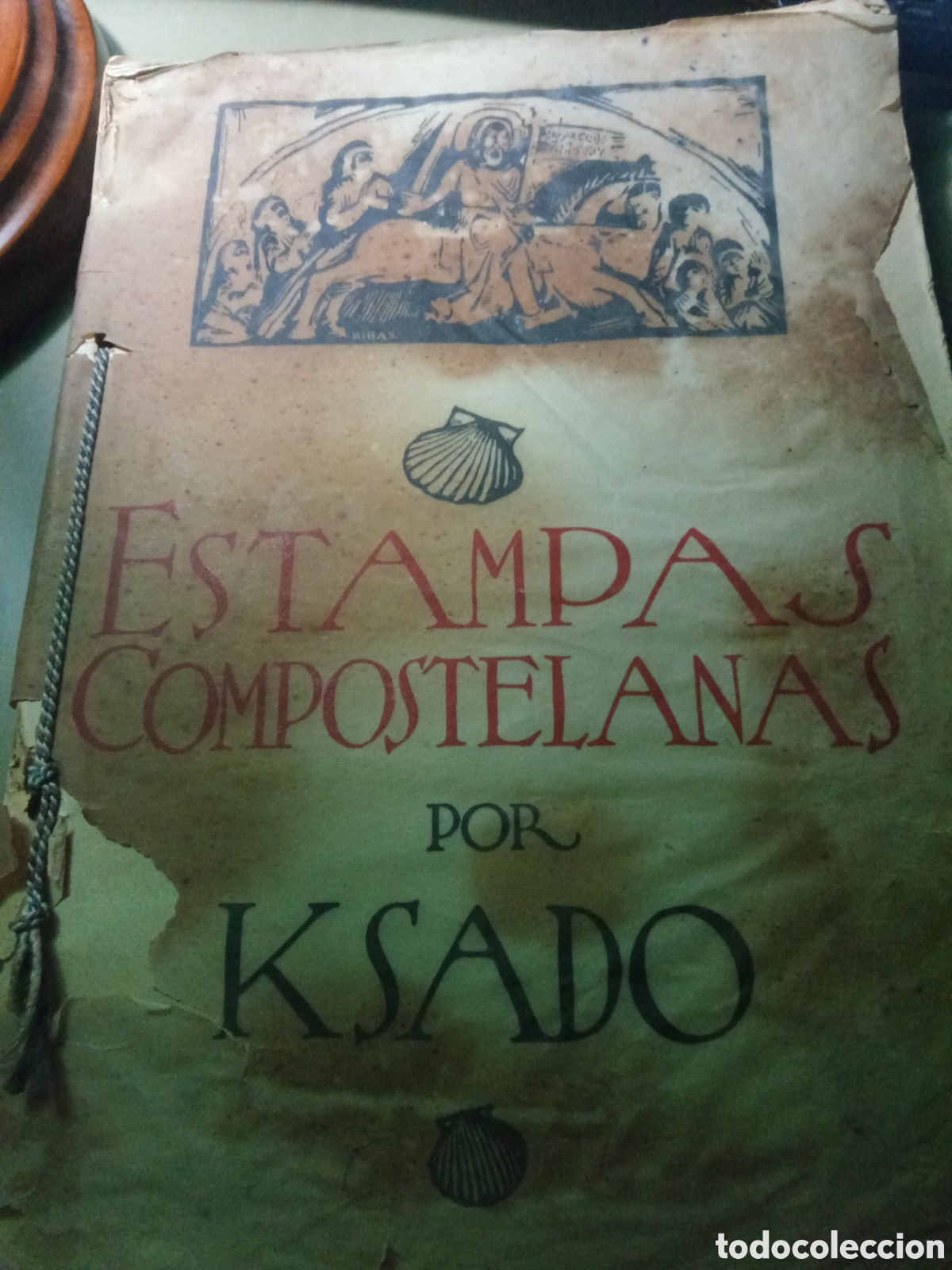 Libros: Estampas compostelanas. Por Ksado - Foto 1