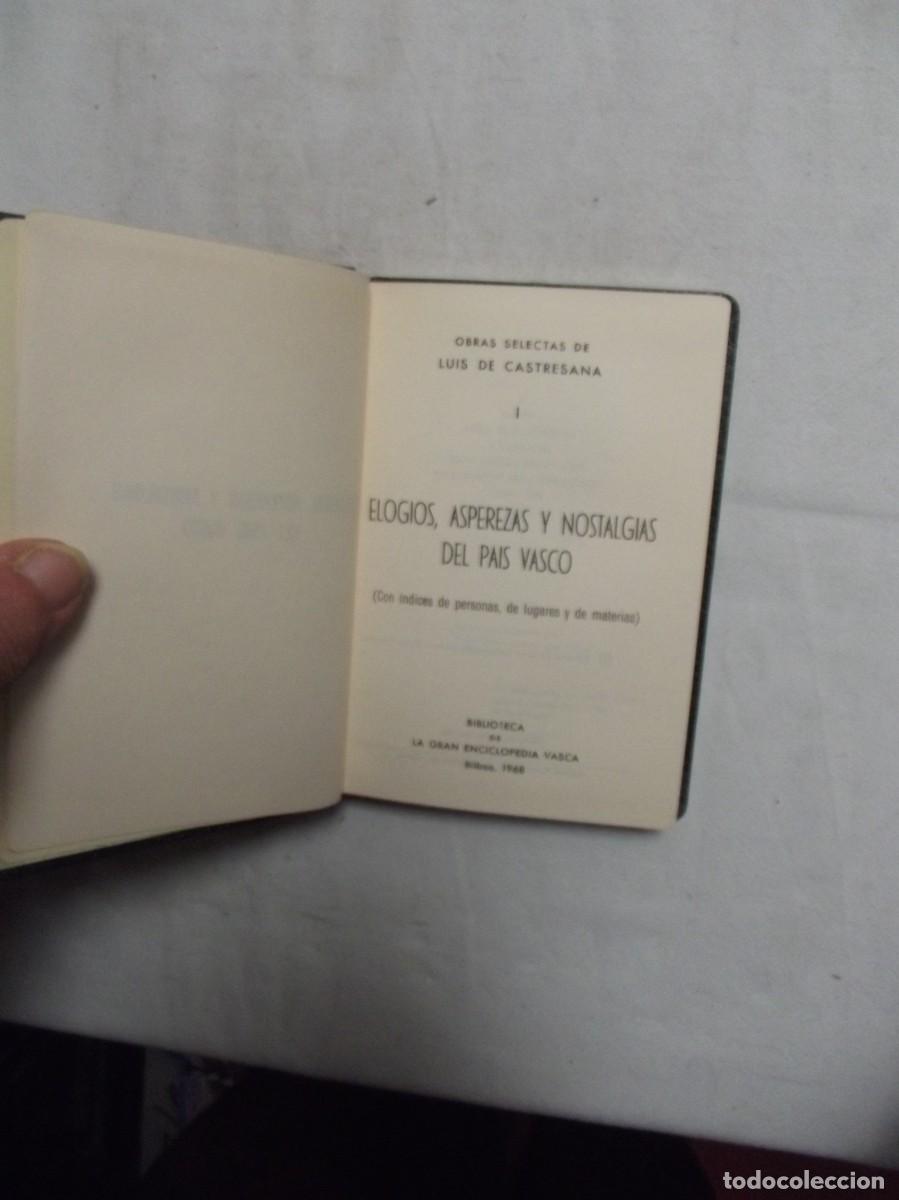 Libros: 5 LIBROS DE OBRAS SELECTAS DE LUIS DE CASTRESANA ( EN ESTUCHE INDIVIDUAL ) - Foto 2