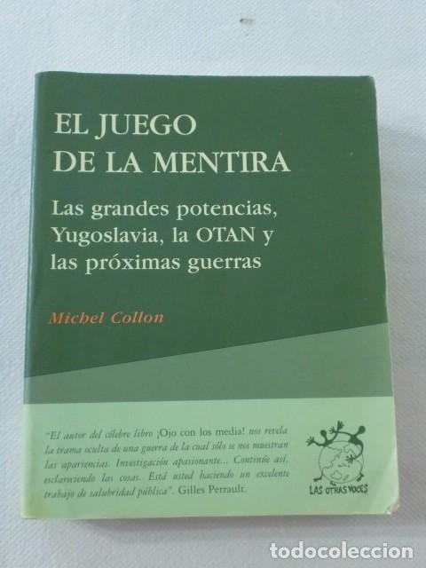 Libros: EL JUEGO DE LA MENTIRA ( MICHEL COLLON ) - Foto 1