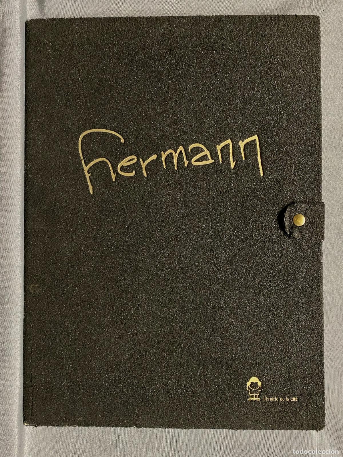 Libros: PORTFOLIO JEREMIAH LES YEUX DE FER ROUGE. - HERMANN. - Foto 1