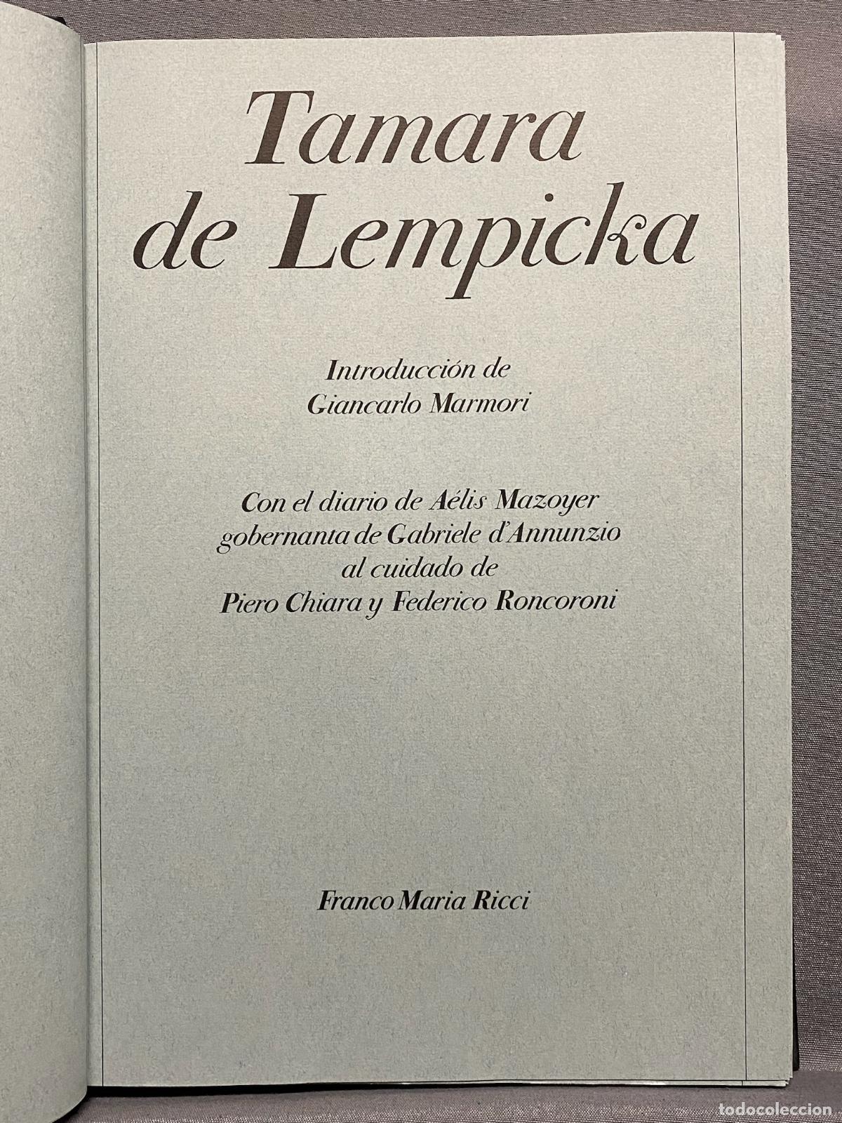 Libros: TAMARA DE LEMPICKA. - Foto 6