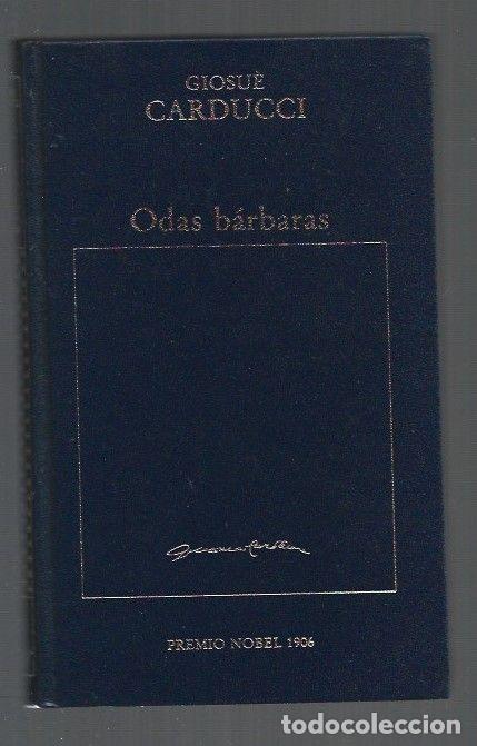 Libros: ODAS BARBARAS - CARDUCCI, GIOSUE - Foto 1
