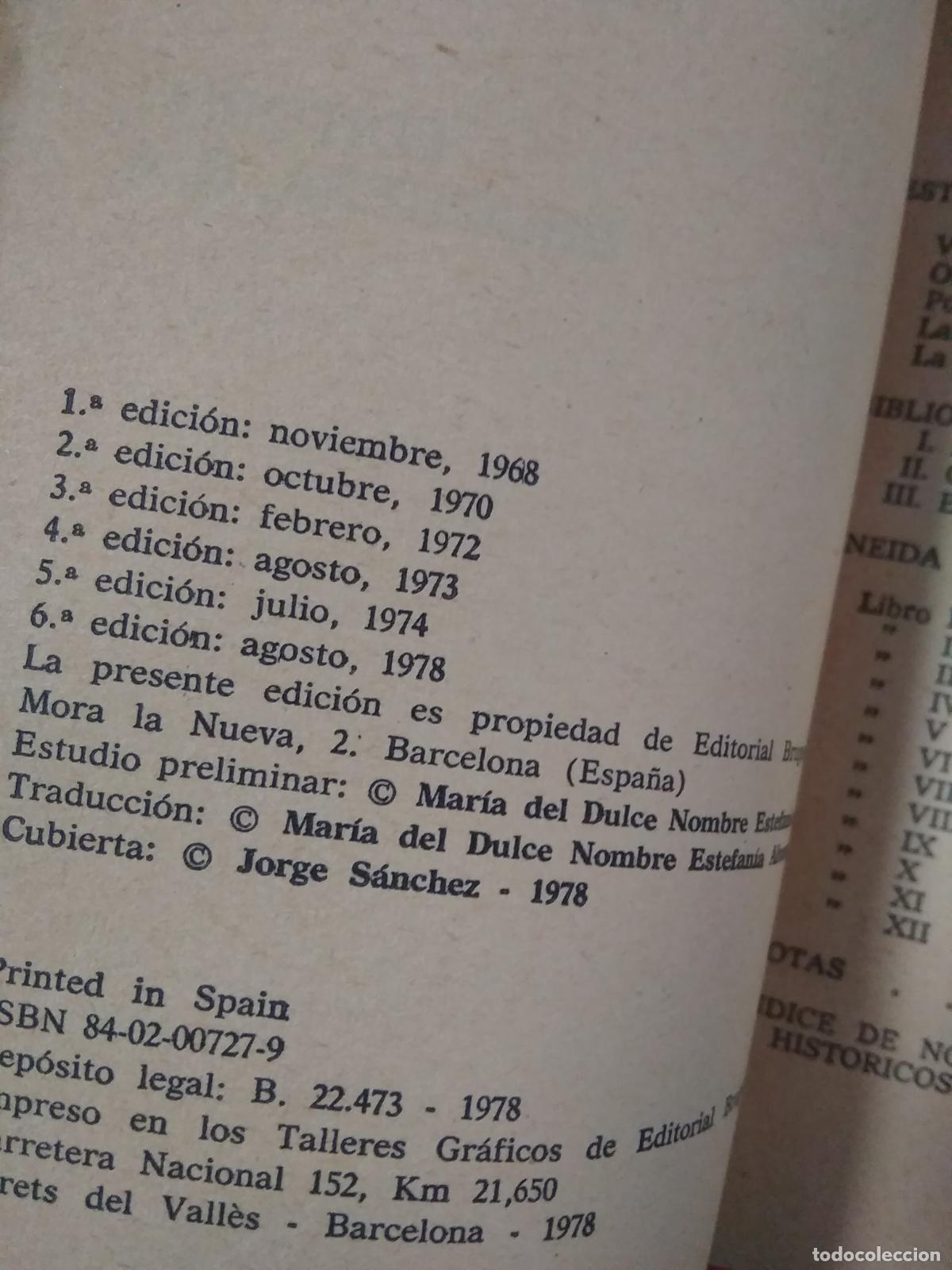 Libros: La eneida Virgilio L.31642-442 - Foto 4