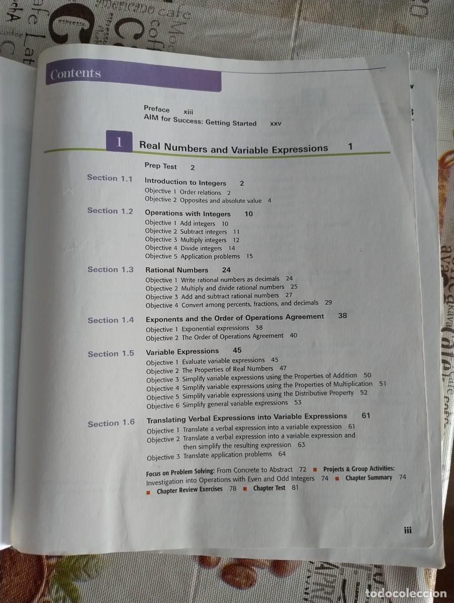 Libros: ALGEBRA: BEGINNING AND INTERMEDIATE 2ND EDITION MEDIA ENHANCED EDITION - AUFMANN & LOCKWOOD - Foto 3