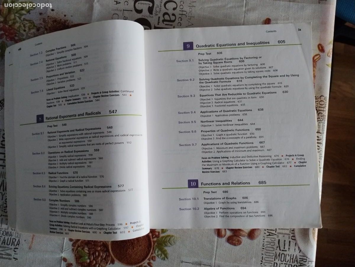 Libros: ALGEBRA: BEGINNING AND INTERMEDIATE 2ND EDITION MEDIA ENHANCED EDITION - AUFMANN & LOCKWOOD - Foto 6