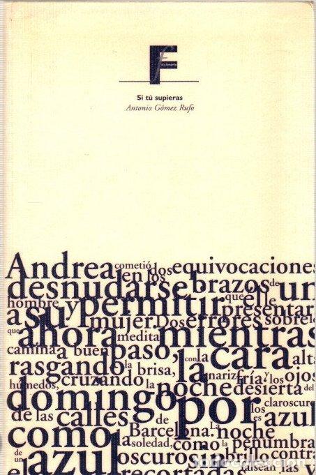 Libros: Si t&uacute; supieras - G&oacute;mez Rufo, Antonio - Foto 1