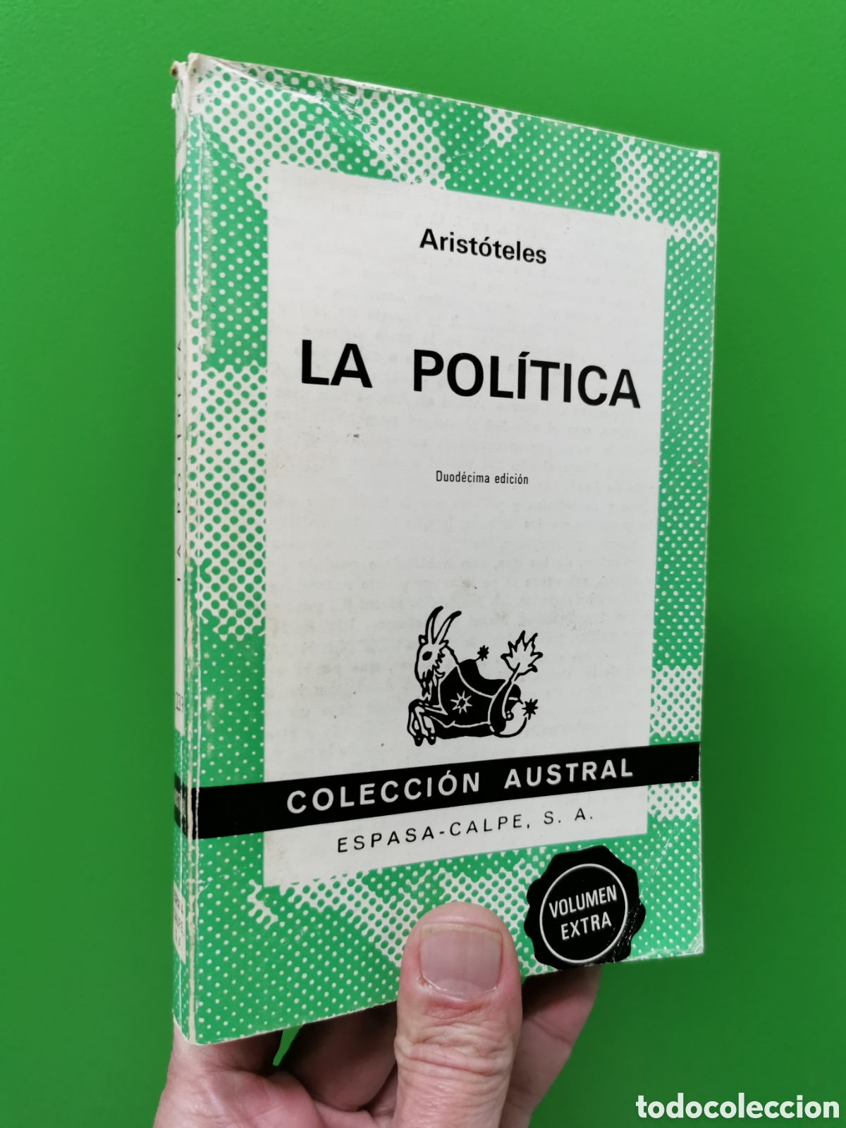 Libros: LA POL&Iacute;TICA. ARIST&Oacute;TELES. COLECCI&Oacute;N AUSTRAL - Foto 1