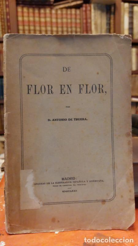 Libros: DE FLOR EN FLOR. - TRUEBA, Antonio de. - Foto 1