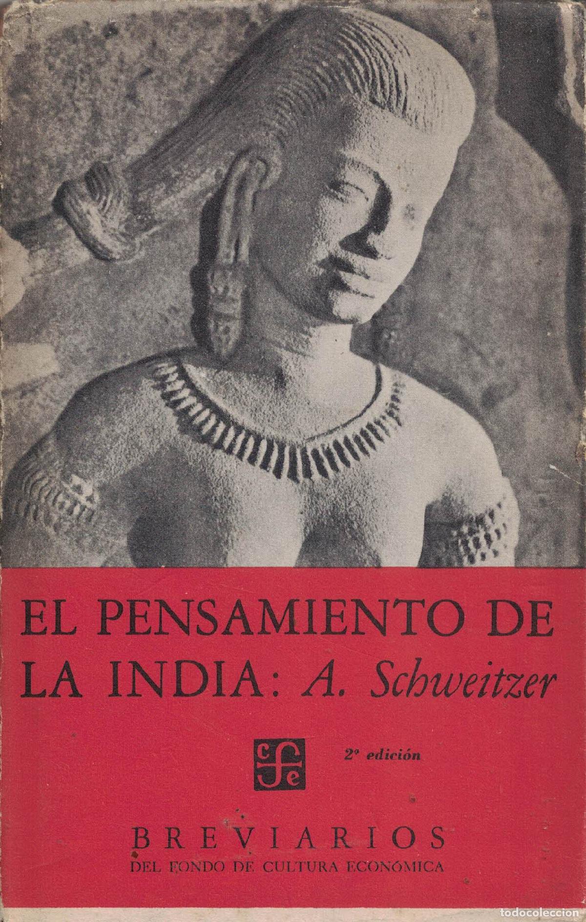 Libros: El pensamiento de la India - Albert Schweitzer - Foto 1