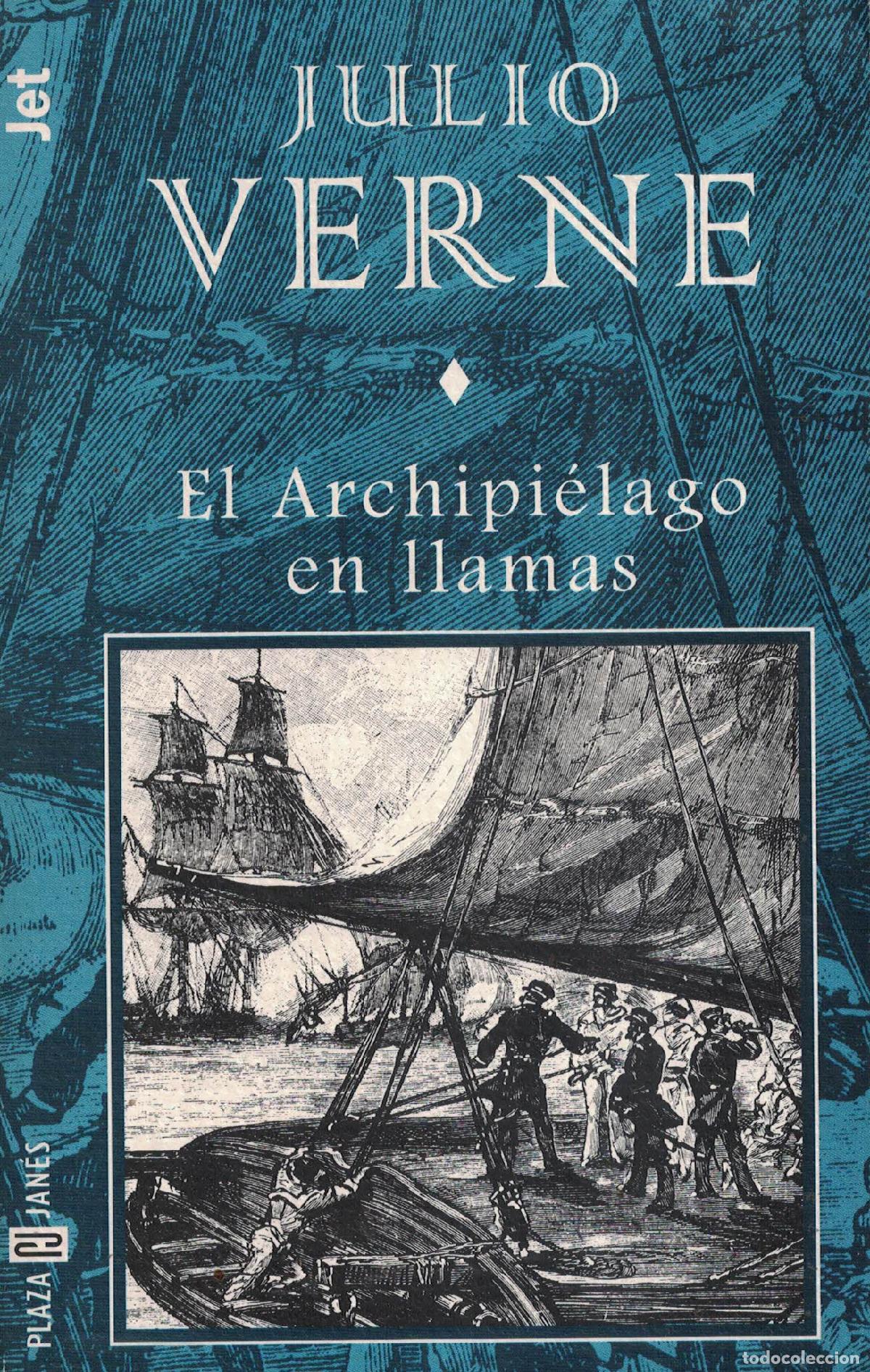 Libros: El Archipi&eacute;lago en llamas - Julio Verne - Foto 1