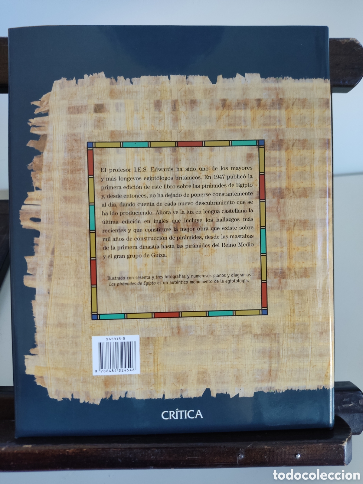Libros: Las pir&aacute;mides de Egipto/ I.E.S. Edwards/ Cr&iacute;tica, 2003 - Foto 2