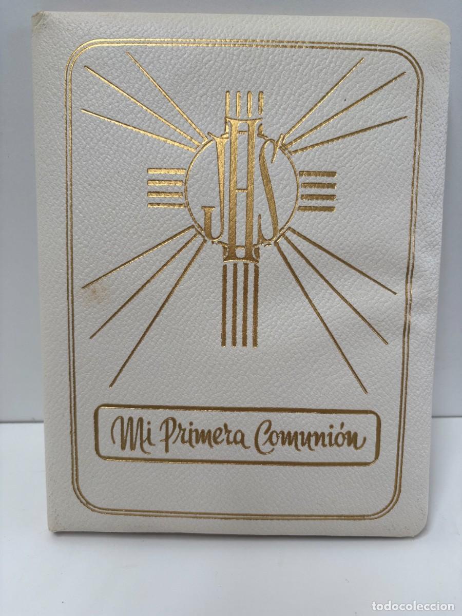 Libri di seconda mano: DEVOCIONARIO-LIBRO FIRMAS COMUNION SIN USAR Y CON CAJA ORIGINAL MUY DIFICIL ENCONTRAR SIN USAR