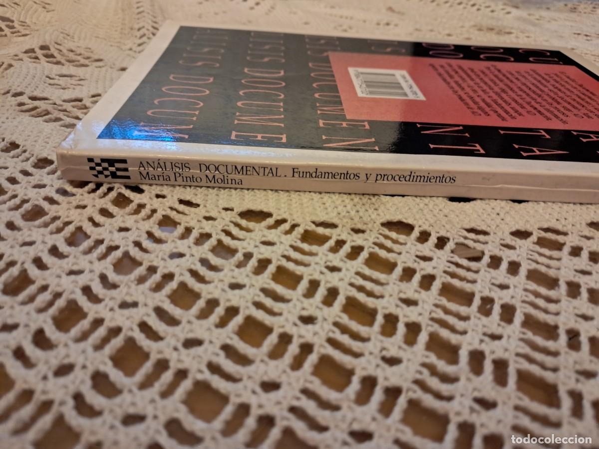 Libros: An&aacute;lisis documental Fundamentos y procedimientos Mario Pinto Molina - Foto 3