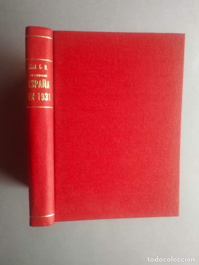 Libros: Espa&ntilde;a en 1931. Anuario. - Guti&eacute;rrez-Rav&eacute;, Jos&eacute;. - Foto 2