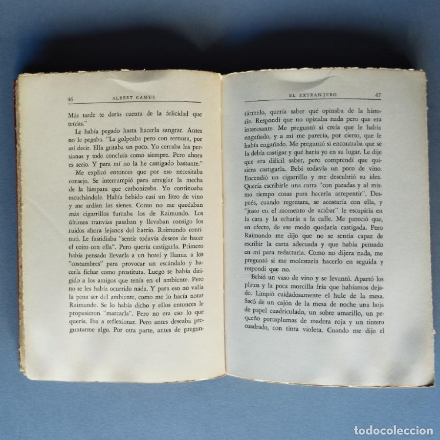 Libros: Camus, Albert. - El Extranjero. - Foto 3