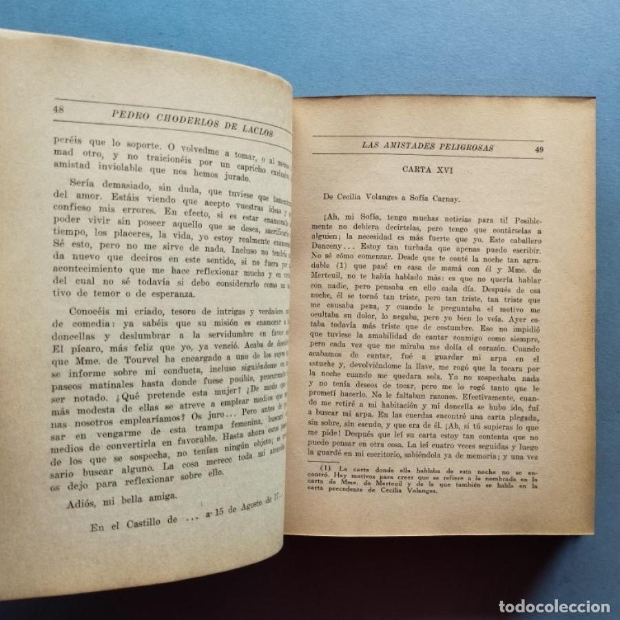 Libros: Las Amistades Peligrosas. - Choderlos de Laclos, Pedro. - Foto 3