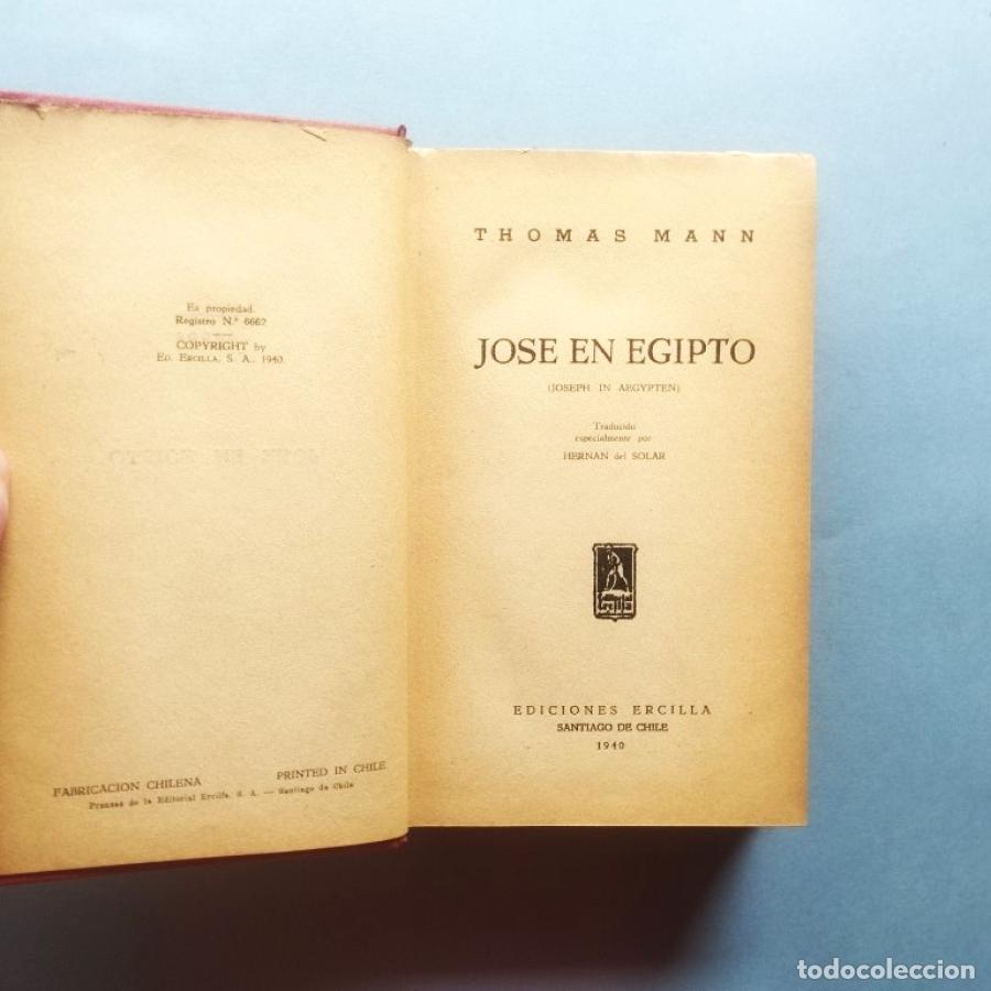 Libros: Jos&eacute; en Egipto. (Joseph in Aegypten). - Mann, Thomas. - Foto 2