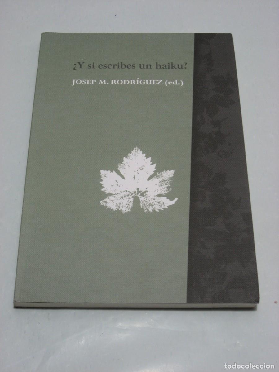 Libros: &iquest;Y SI ESCRIBES UN HAIKU? - Josep M. Rodr&iacute;guez (ed.) - Foto 1