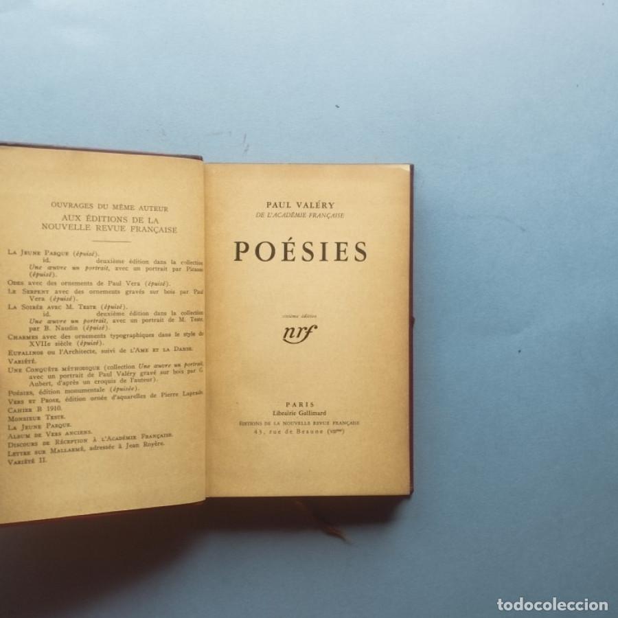 Libros: Po&eacute;sies. - Valery, Paul. - Foto 2