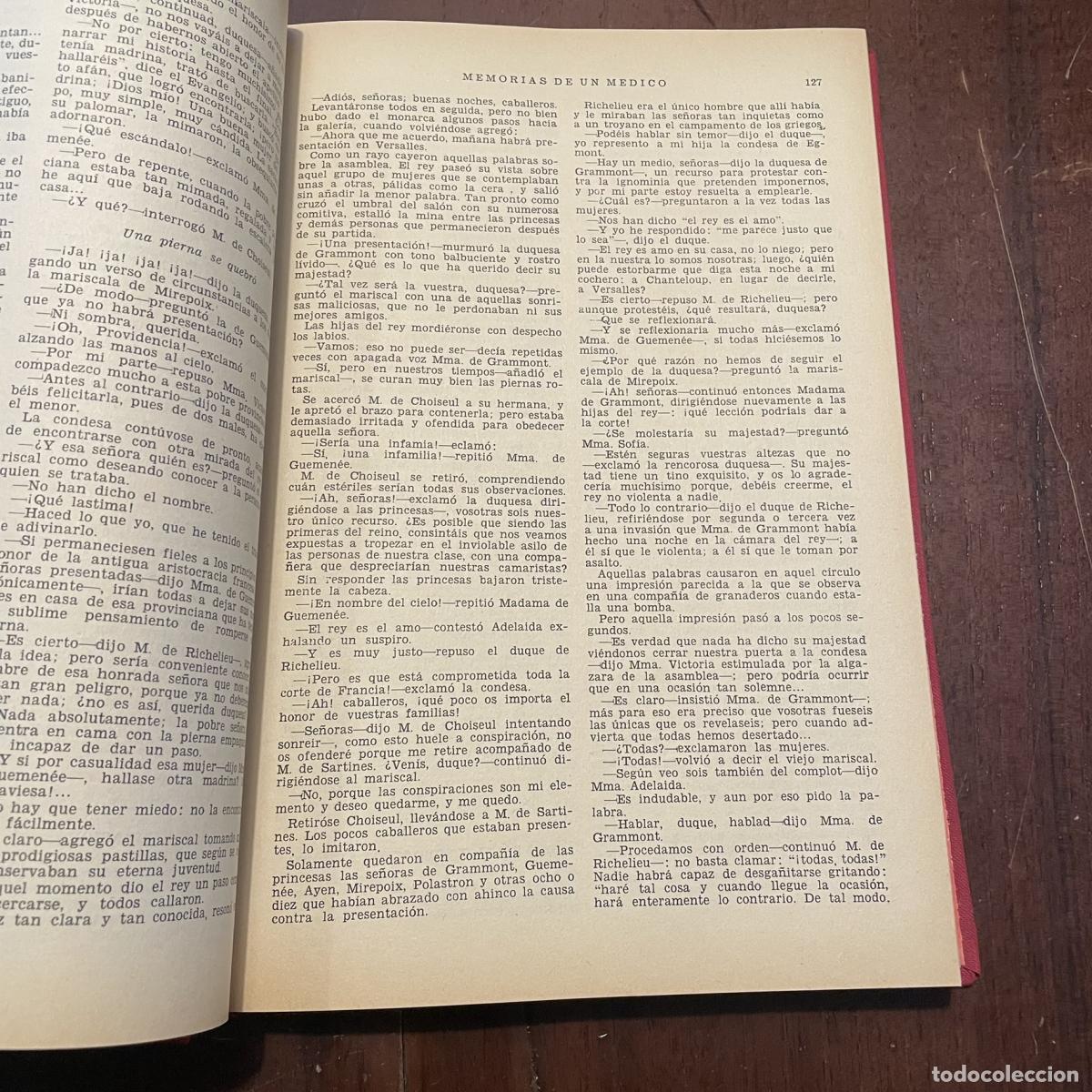 Libros: Memorias de un m&eacute;dico - Alejandro Dumas - Foto 2