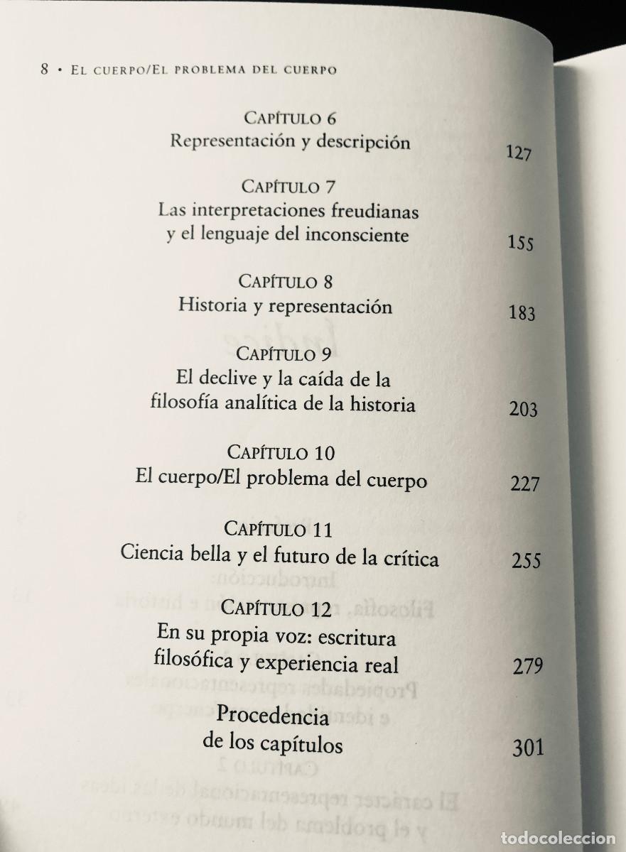 Libros: El problema del cuerpo - Arthur C. Danto - Editorial s&iacute;ntesis - Foto 4