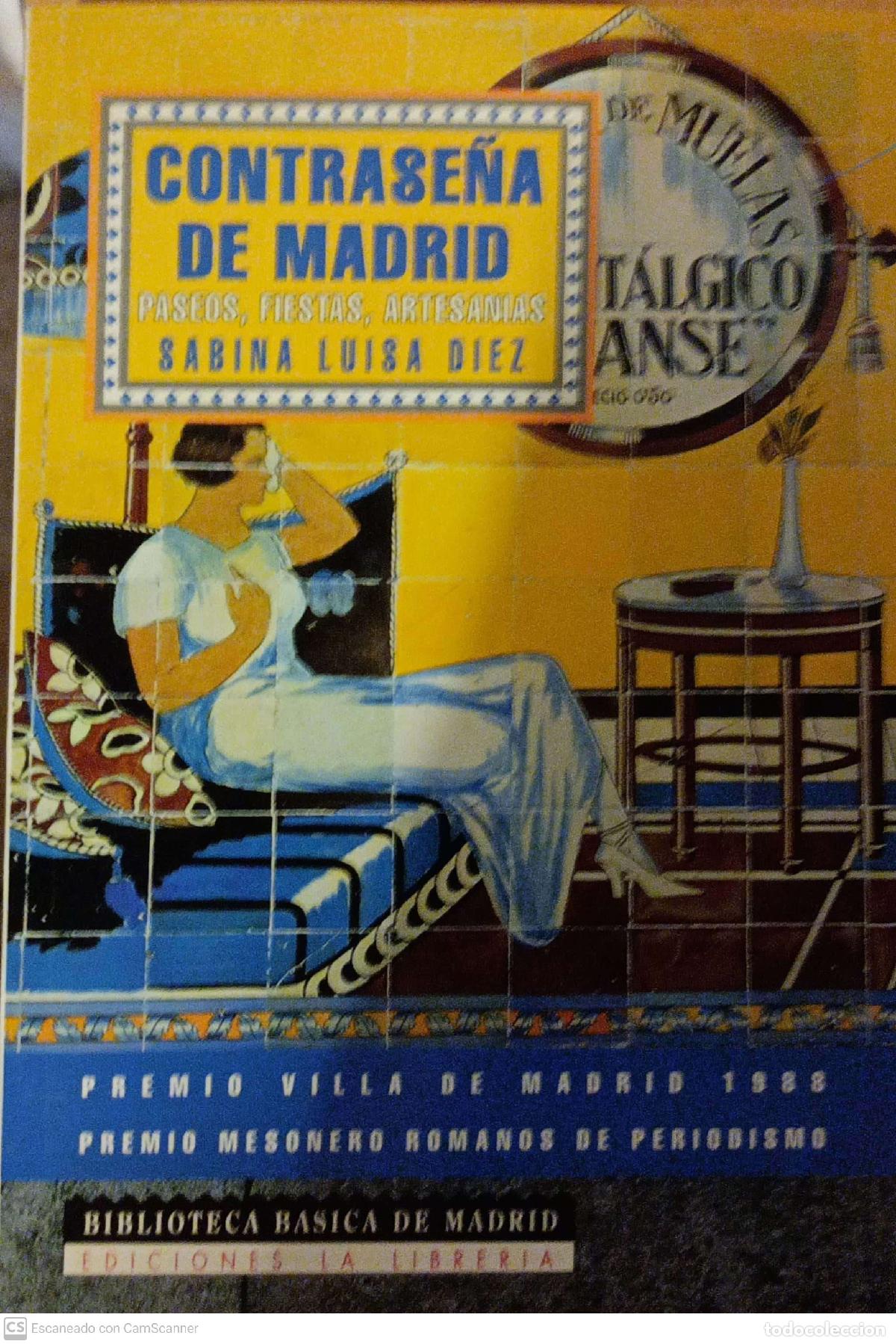 Libros: Contrase&ntilde;a de Madrid - Sabina Luisa D&iacute;ez - Foto 1