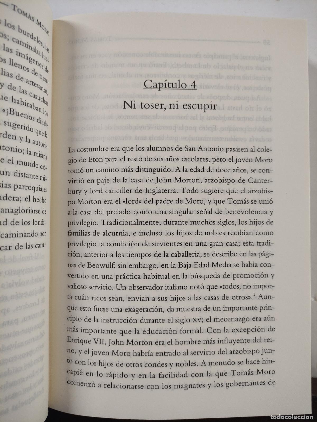 Libros: TOMAS MORO - PETER ACKROYD - Foto 2