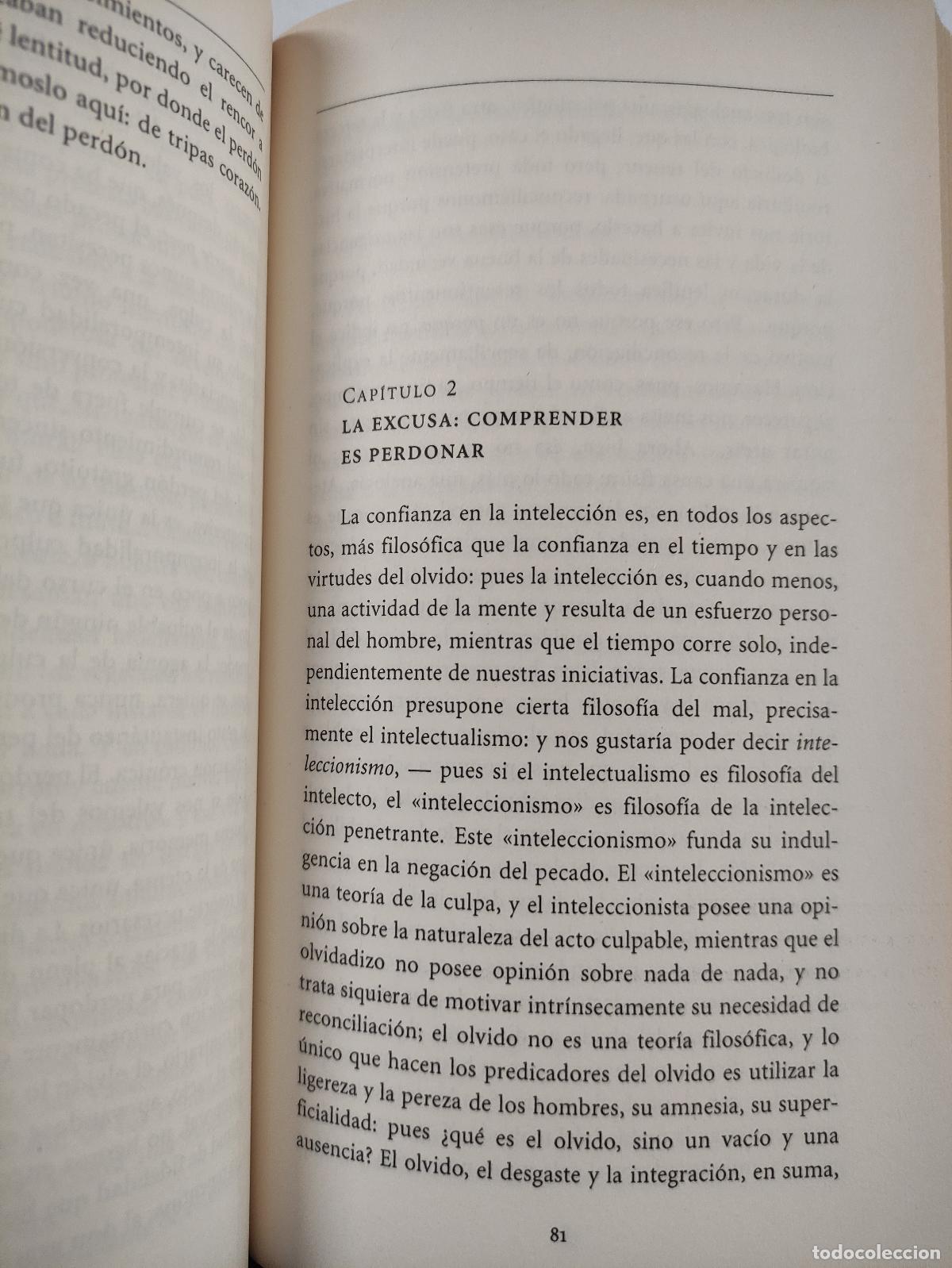 Libros: EL PERDON - VLADIMIR JANKELEVITCH - Foto 3