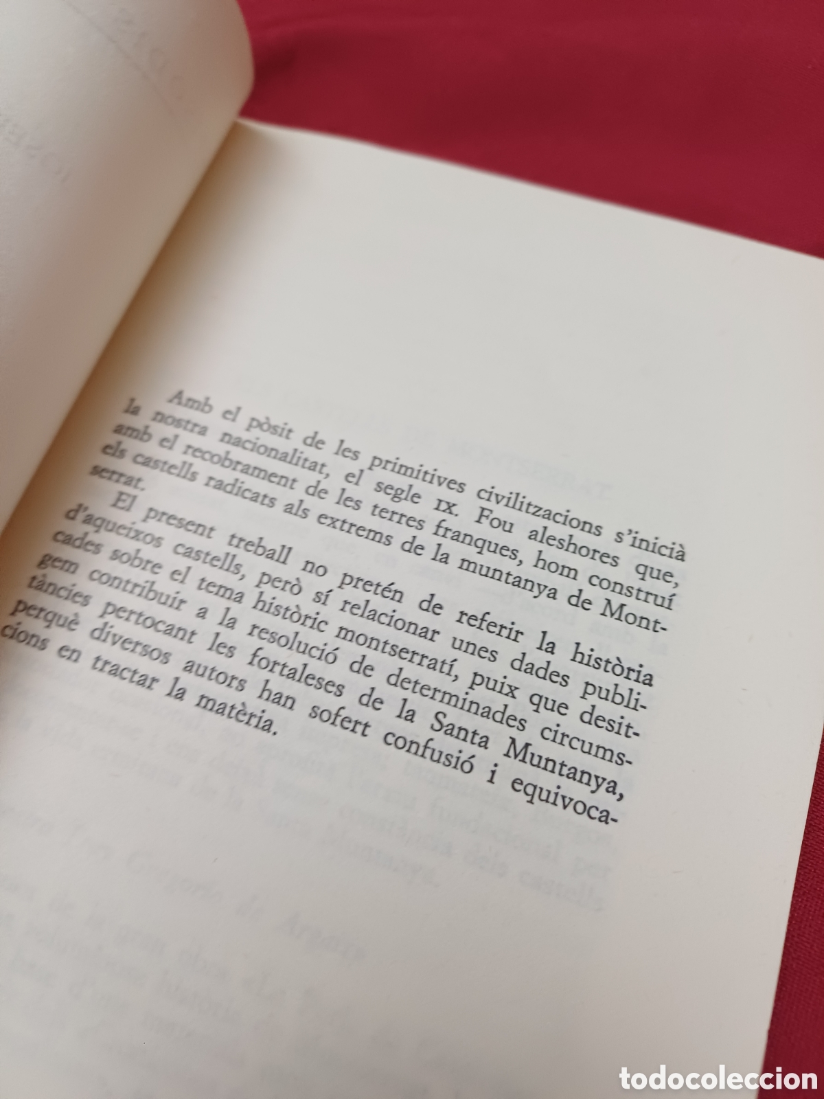 Libros: LIBRO, ELS CASTELLS DE MONTSERRAT, EN CATAL&Aacute;N, 1986 - Foto 8