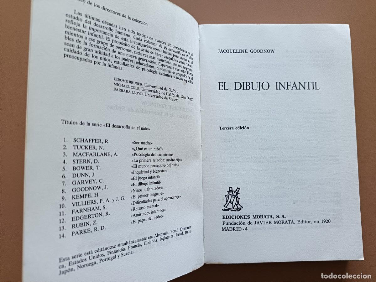 Libros: EL DIBUJO INFANTIL- J.GOODNOW - Foto 2