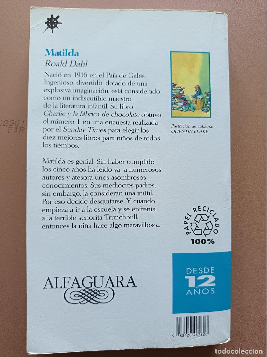 Libros: MATILDA - ROALD DAHL - Foto 4