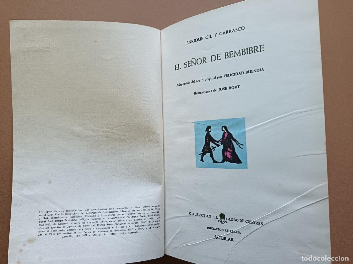 Libros: EL SE&Ntilde;OR DE BEMBIBRE- GIL Y CARRASCO - Foto 2