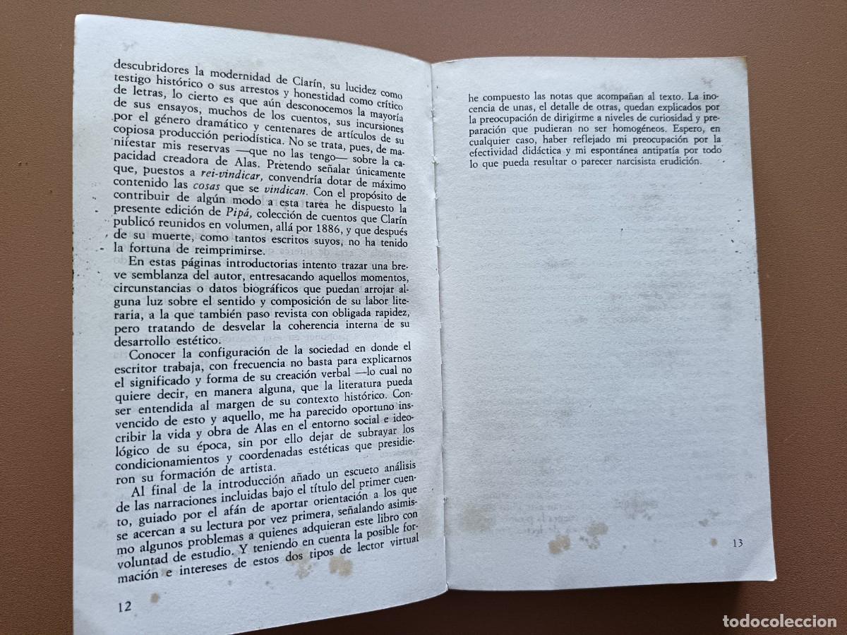 Libros: PIPA- LEOPOLDO ALAS &rdquo;CLAR&Iacute;N&rdquo; - Foto 2